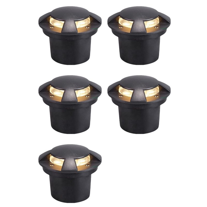Outdoor Lighting Recessed - EYFL-5X 4 Side Outdoor Recessed Underground