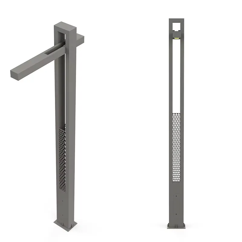 Outdoor Yard Lighting Fixtures - Decorative Garden Post Lamp Pole Light