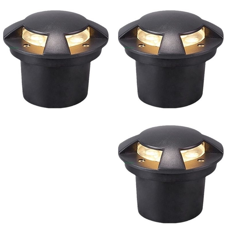 Outdoor Lighting Recessed - 【THANKSGIVING DAY】3X 4 Side Outdoor Recessed