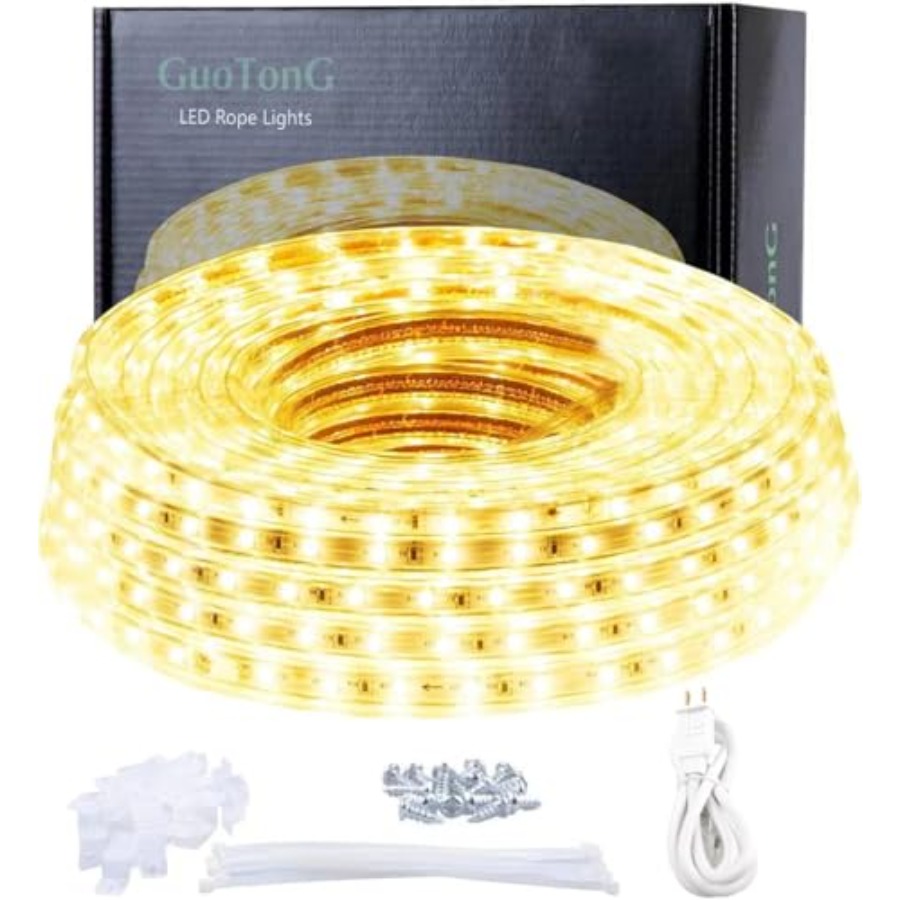 Outdoor Lighting No Wiring - 110V 2 Wire Led Strip Lights