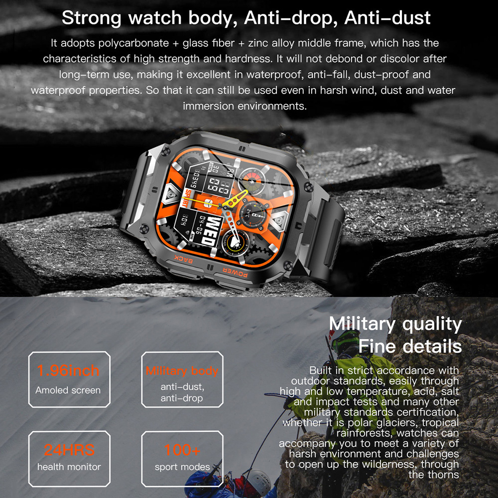 K61 Pro Smart Watch Men Women  - Outdoor Lighting Perspectives review and price