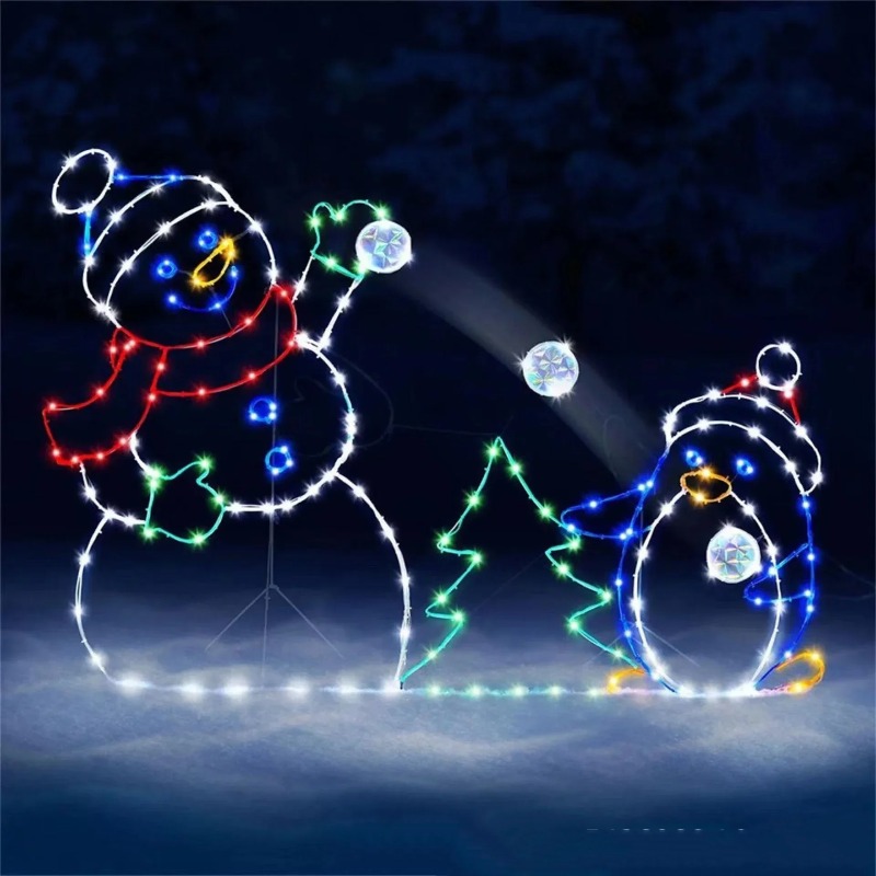 Snowball Light LED Glowing Sno - Outdoor Xmas Lighting Ideas review and price