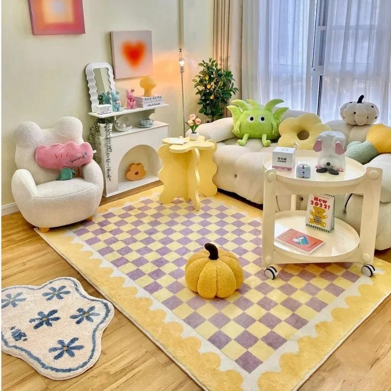 Pink Blue Checkerboard Bedside - Outdoor Lighting Online review and price