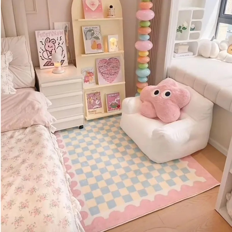 Pink Blue Checkerboard Bedside - Outdoor Lighting Online review and price