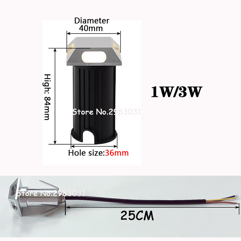 IP67 Outdoor Lighting 1W 3W Ga - Outdoor Lighting Recessed review and price