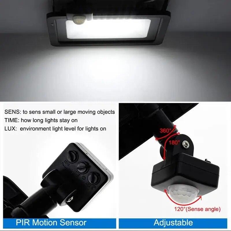PIR Motion Sensor LED Floodlig - Outdoor Lighting With Outlet review and price
