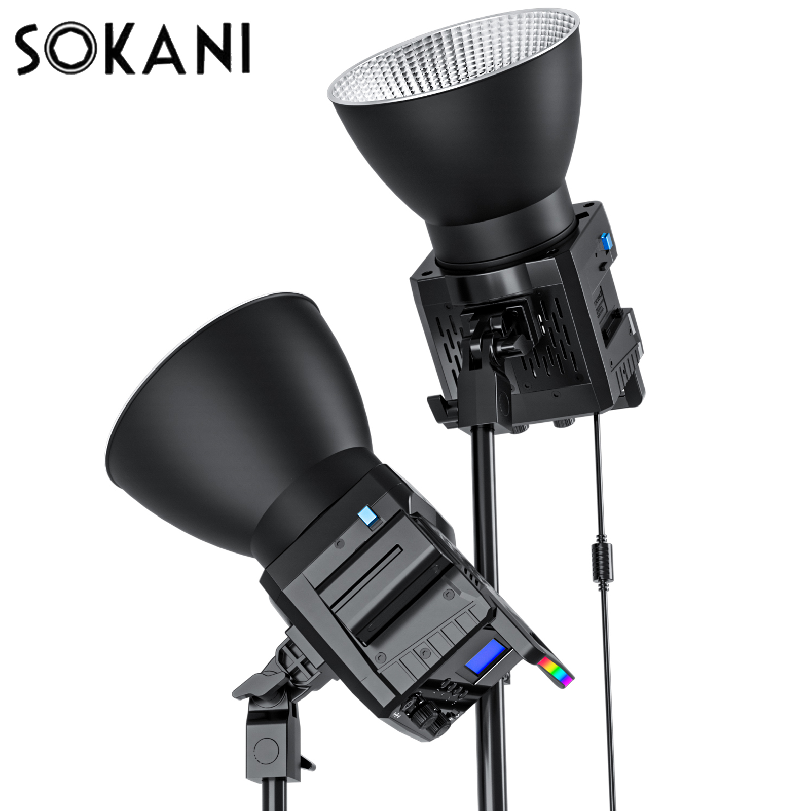 Sokani X100 RGB/Bi-color 100W  - Outdoor Lighting No Wiring review and price