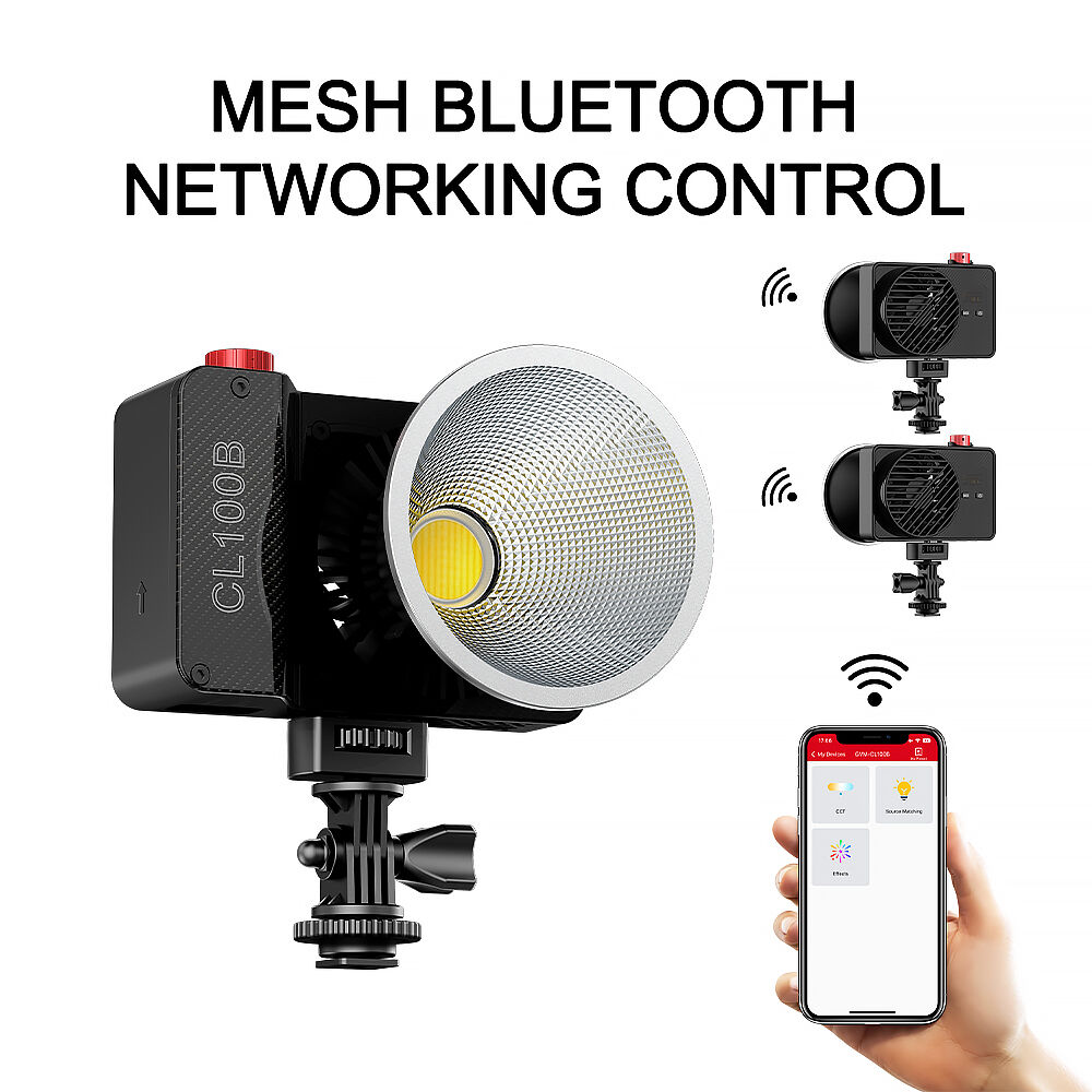 GVM CL100B Portable Bi-Color L - Outdoor Lighting For Photography review and price
