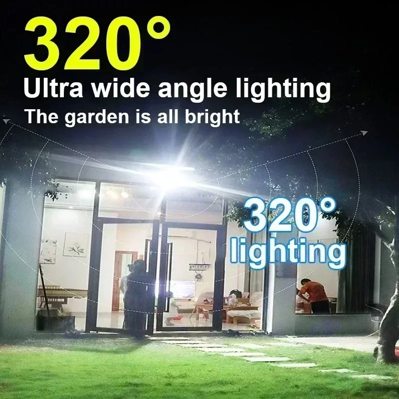 12000LM Powerful Solar Wall La - Outdoor Lighting With Outlet review and price