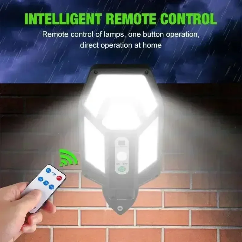 12000LM Powerful Solar Wall La - Outdoor Lighting With Outlet review and price