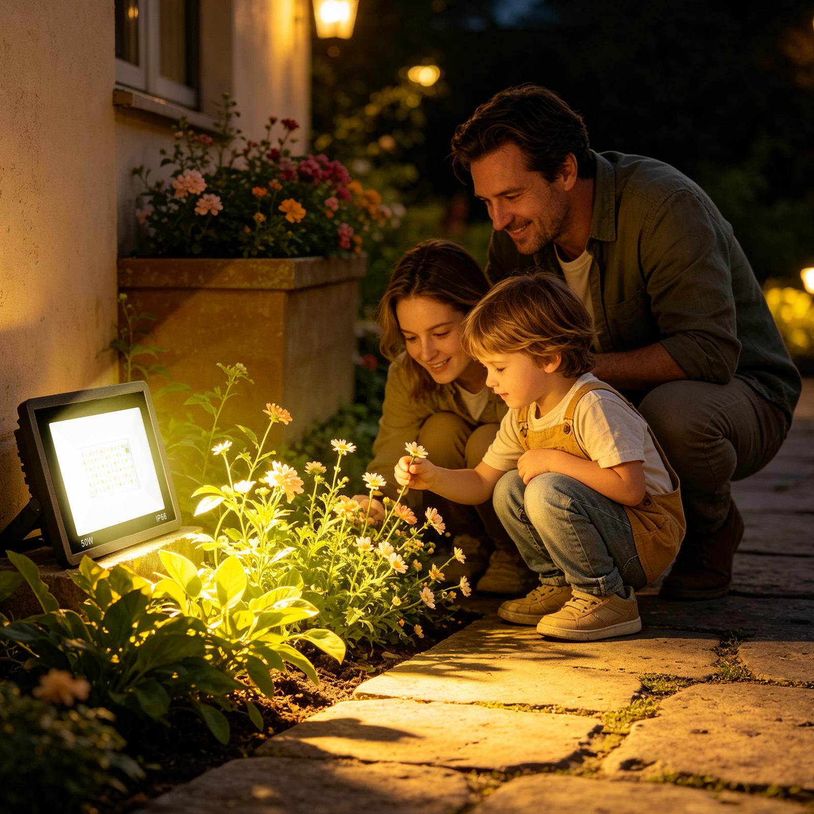 Outdoor Flood Light RGB Color  - Outdoor Yard Lighting Fixtures review and price
