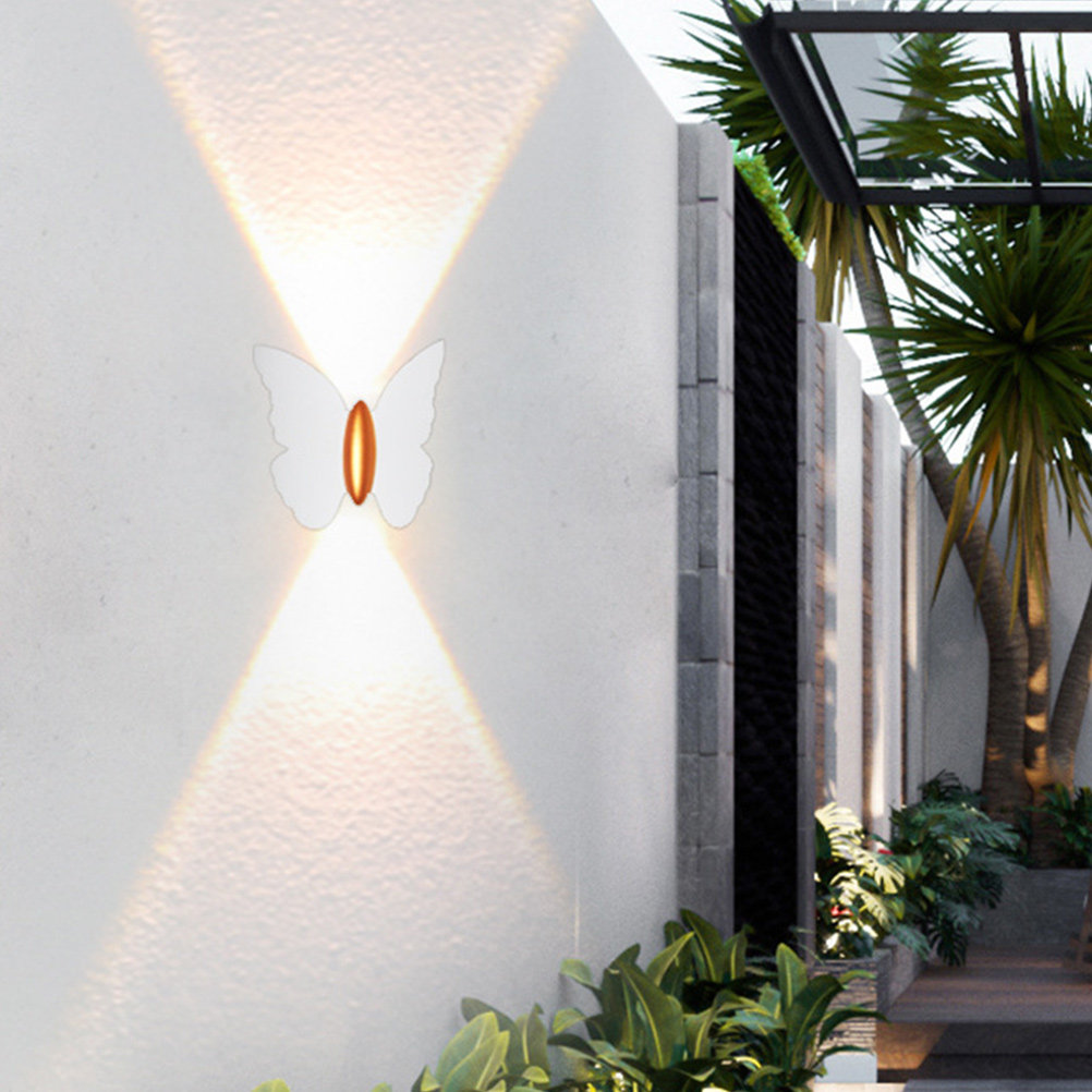 Butterflies Waterproof Wall La - Outdoor Yard Lighting Fixtures review and price