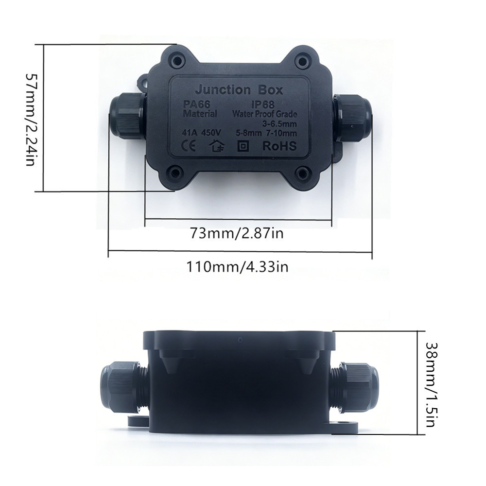IP68 Waterproof Junction Box 2 - Outdoor Lighting Junction review and price