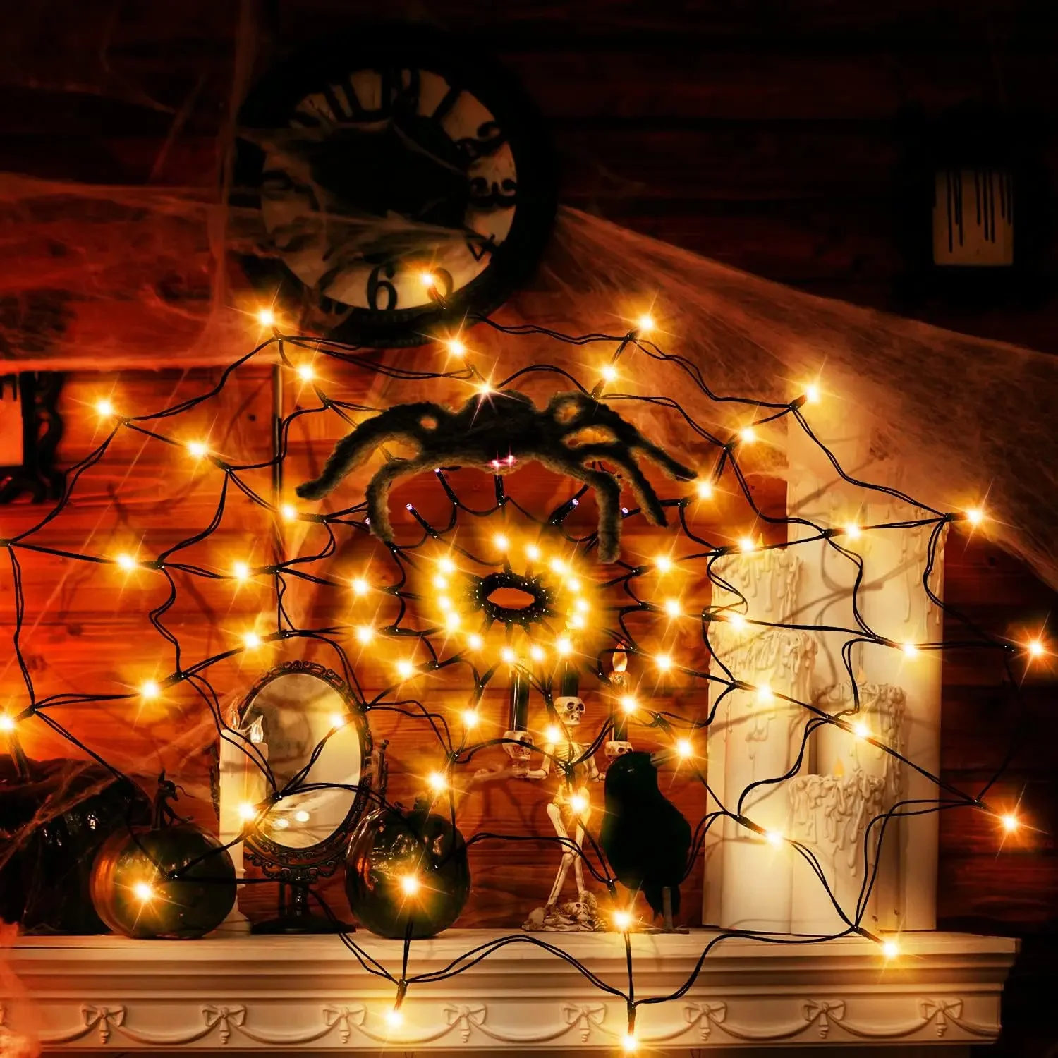 Halloween LED String Light Spi - Outdoor Lighting Halloween review and price