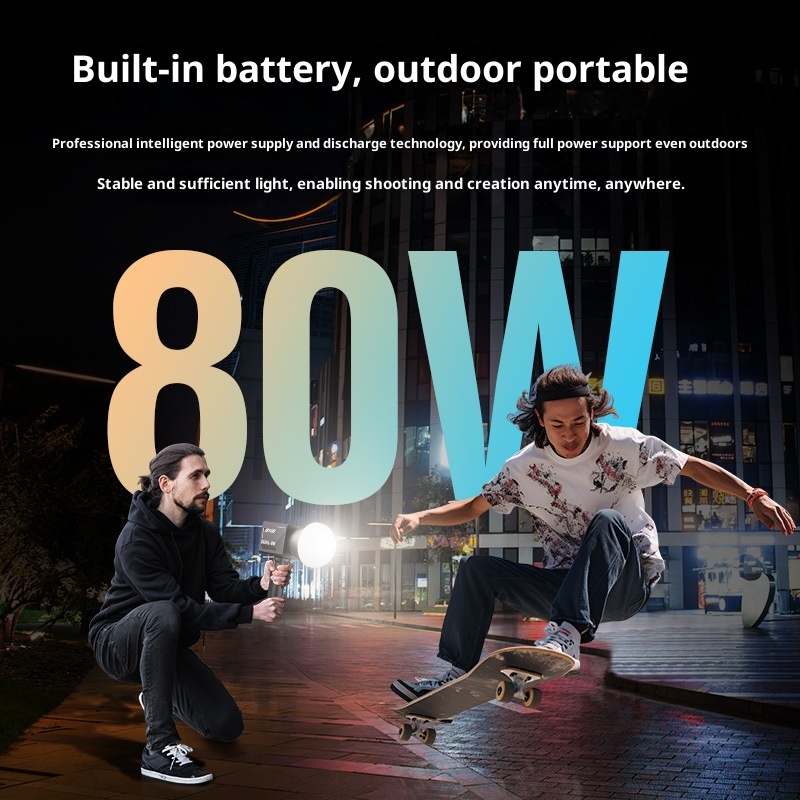 ZGRL80 80W COB LED Video Light - Outdoor Lighting For Photography review and price