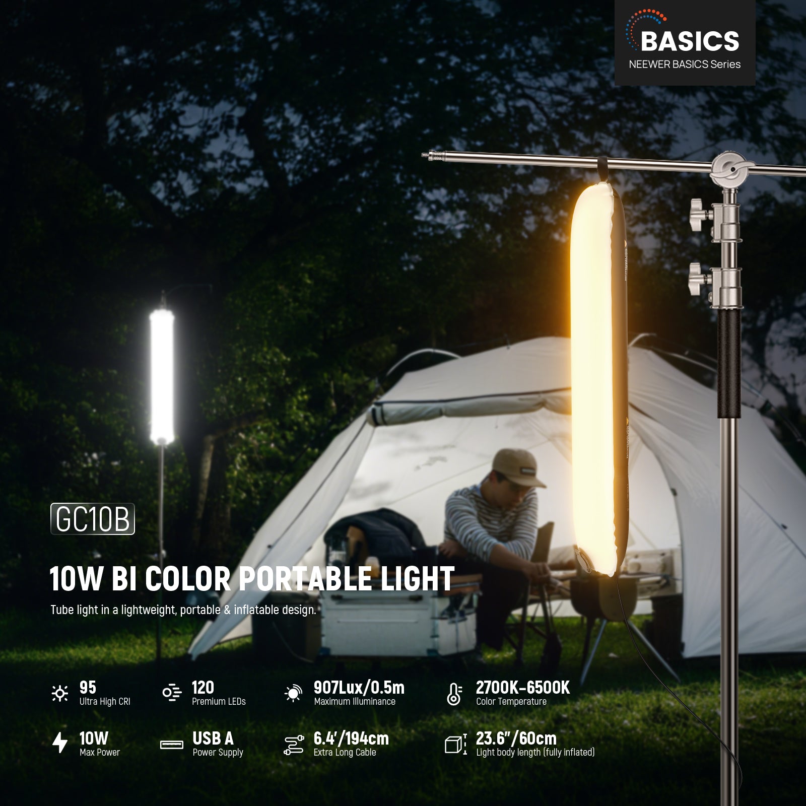 NEEWER BASICS 10W 21W Bi Color - Outdoor Lighting For Photography review and price