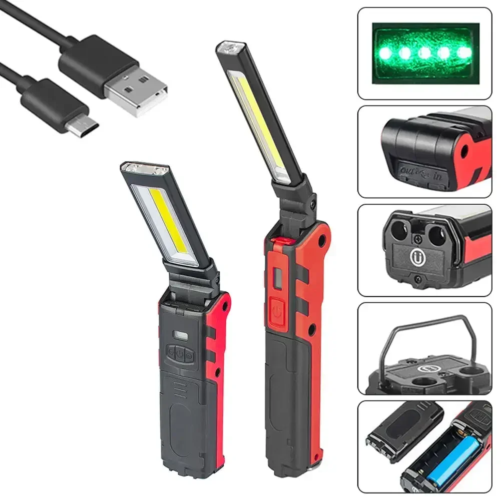 Dimmable COB LED Work Light US - Outdoor Lighting Hooks review and price