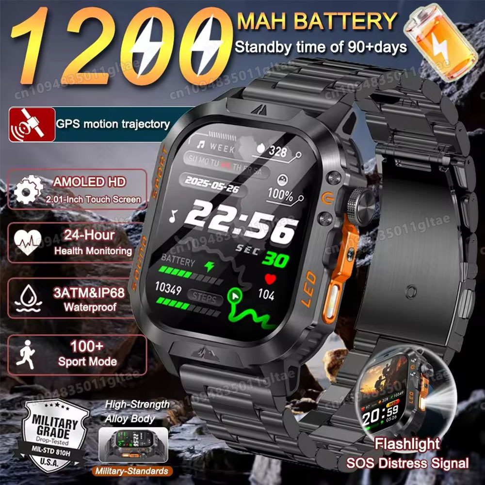 2026 New Military Smart Watch  - Outdoor Lighting Perspectives review and price