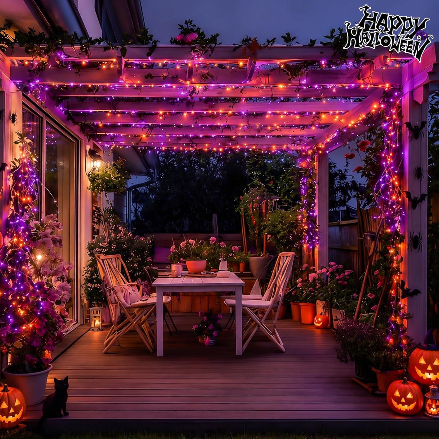 Halloween Solar Copper Wire St - Outdoor Lighting No Wiring review and price