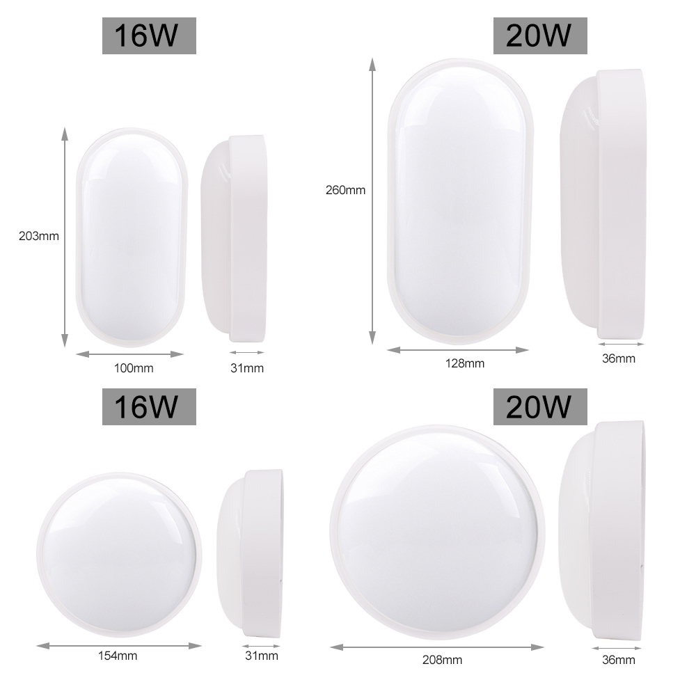 LED Moistureproof Wall Lamp 16 - Outdoor Yard Lighting Fixtures review and price