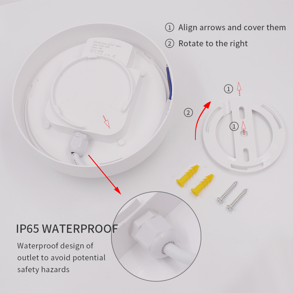 LED Moistureproof Wall Lamp 16 - Outdoor Yard Lighting Fixtures review and price