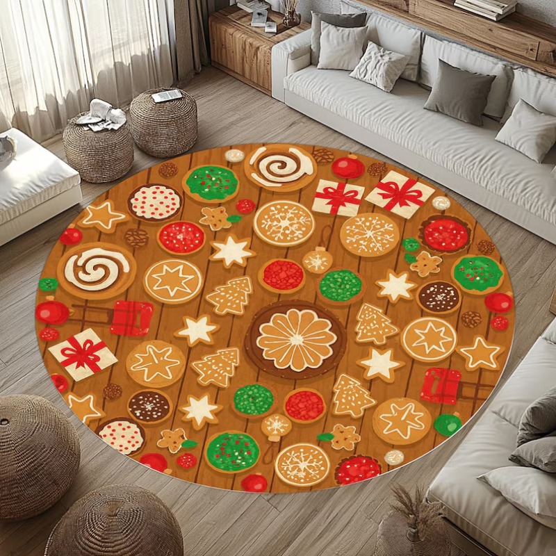 3D Christmas Village Rug Winte - Outdoor Xmas Lighting Ideas review and price