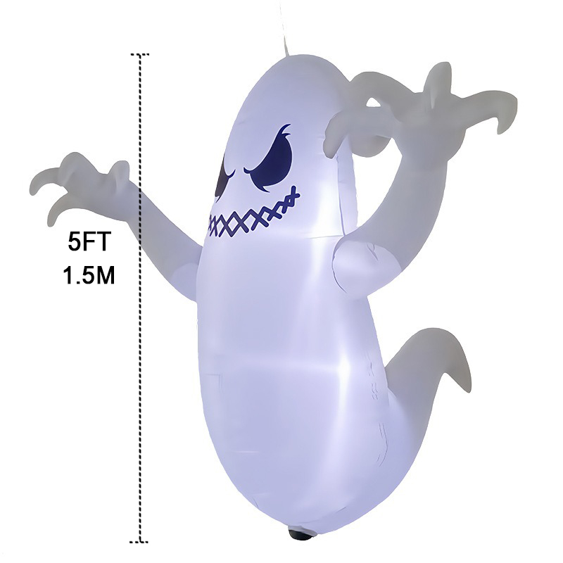 5Ft Halloween Inflatable Model - Outdoor Lighting Halloween review and price