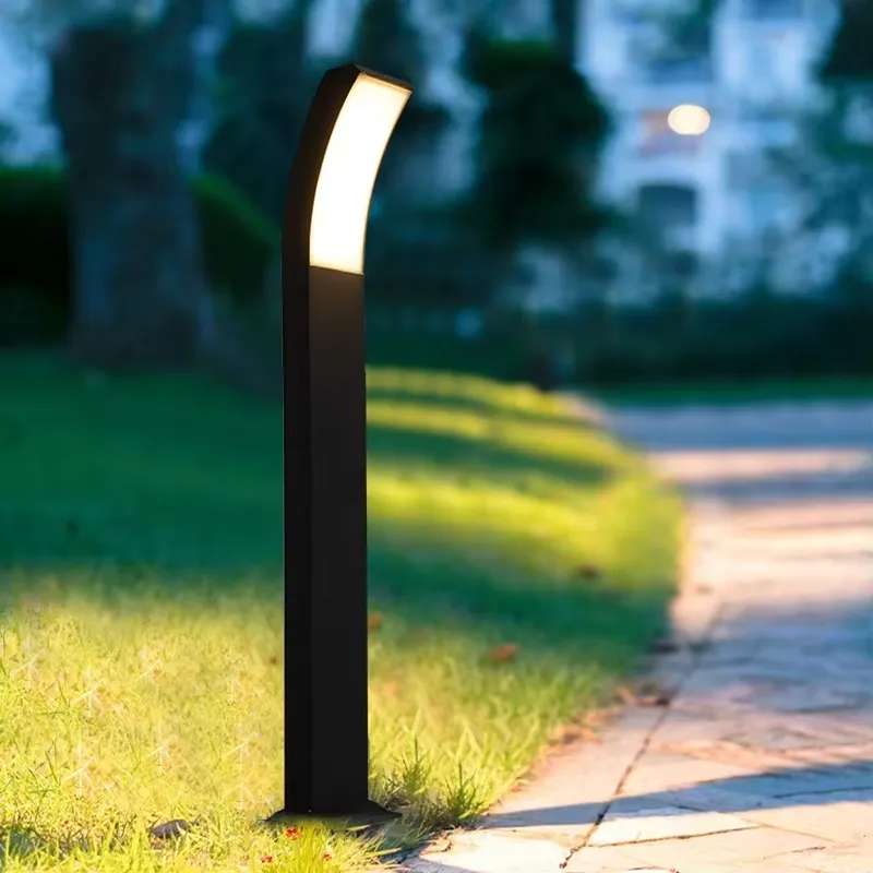 Modern LED Post Light Outdoor  - Outdoor Yard Lighting Fixtures review and price