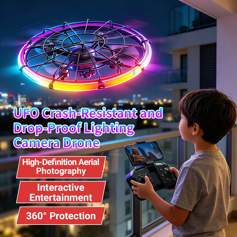 JJRC H145 UFO RC Drone with Du - Outdoor Lighting For Photography review and price