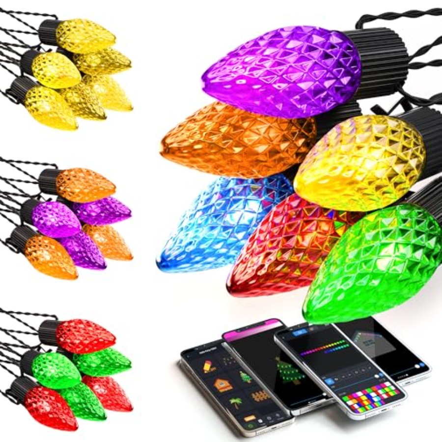 Outdoor Christmas lights, PVC- - Outdoor Lighting No Wiring review and price