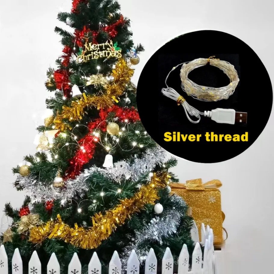 LED String Lights USB Copper W - Outdoor Lighting No Wiring review and price