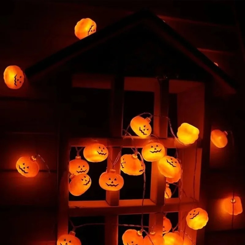 Pumpkin Halloween String Light - Outdoor Lighting Halloween review and price