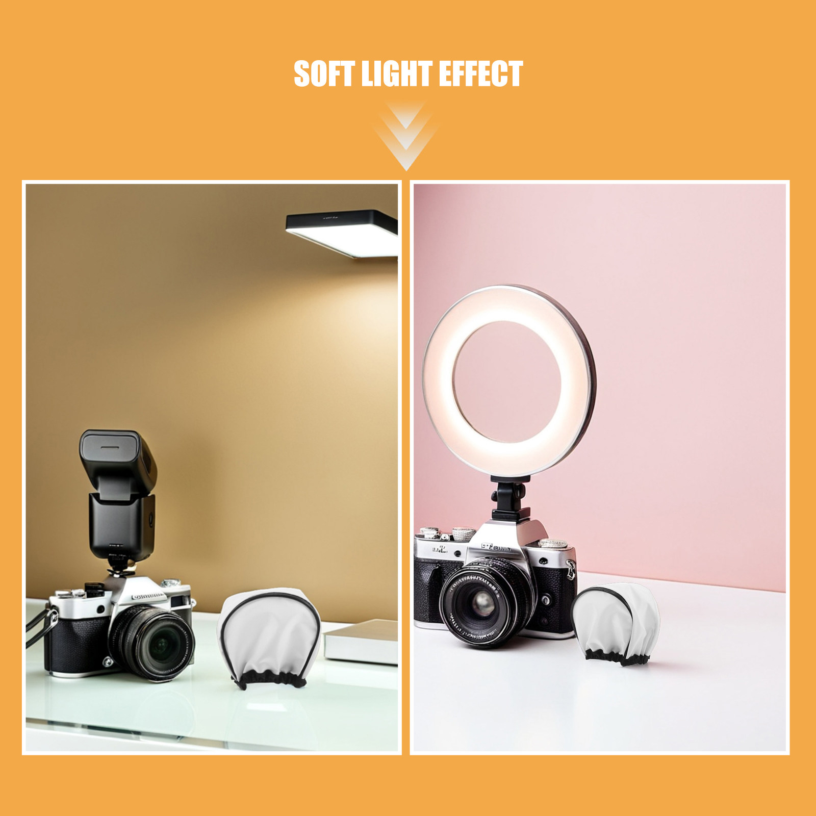 4Pcs Photography Flash Diffuse - Outdoor Lighting For Photography review and price