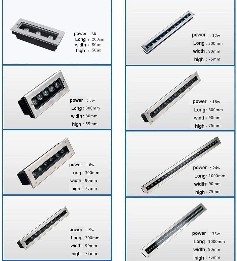 Linear Rectangular Recessed LE - Ground Light Recessed review and price